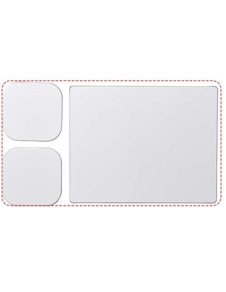 Combo 3 de alfombrilla para ratón y juego de posavasos Personalizado 6210593