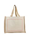 Bolsa Tote para la compra de lona y yute de 320 g/m² Personalizada 6210701 - Imagen 5