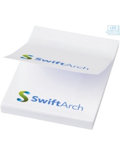 Notas adhesivas de 50x75 mm Sticky-Mate® Personalizado...