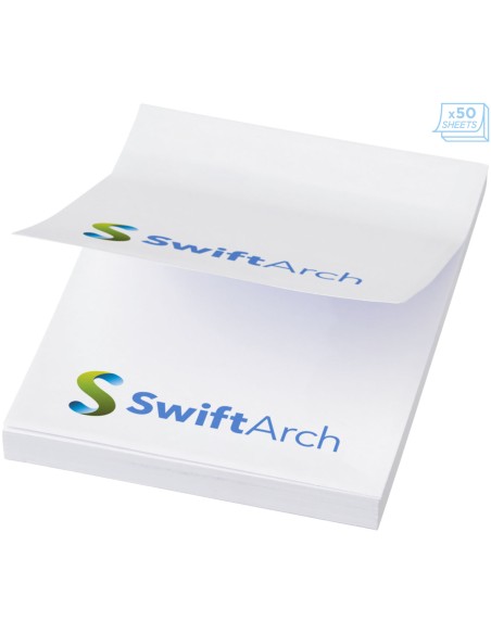 Notas adhesivas de 50x75 mm Sticky-Mate® Personalizado 621092