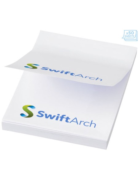 Notas adhesivas de 50x75 mm Sticky-Mate® Personalizado 621092