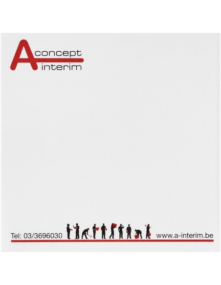 Notas adhesivas de 75x75 Sticky-Mate® Personalizado 621093