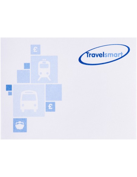 Notas adhesivas de 100x75 mm Sticky-Mate® Personalizado 621094
