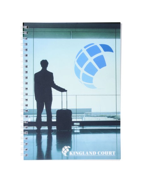 Libreta A5 con espiral y cubierta de PP Personalizado 621247