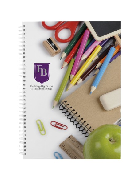 Cuaderno A4 Wire-o y tapa dura Personalizada 621256