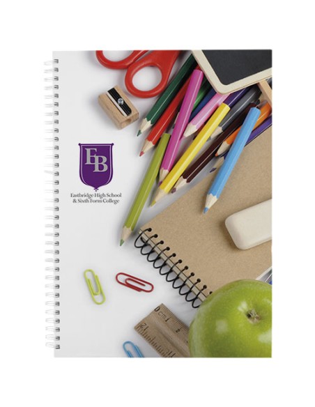 Cuaderno A4 Wire-o y tapa dura Personalizada 621256