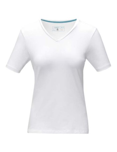 Camiseta orgánica de manga corta para mujer...