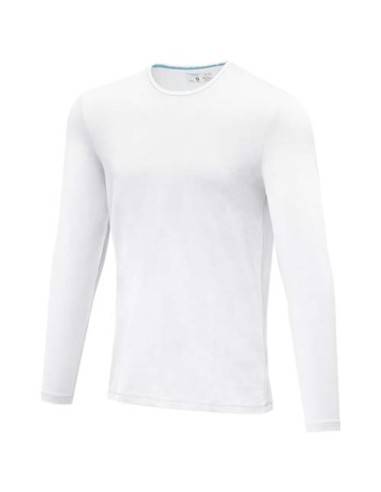 Camiseta de manga larga ecológica de hombre Ponoka Personalizada 638018