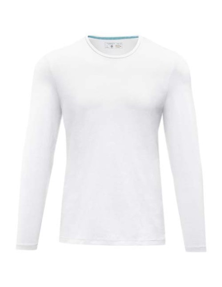 Camiseta de manga larga ecológica de hombre Ponoka Personalizada 638018