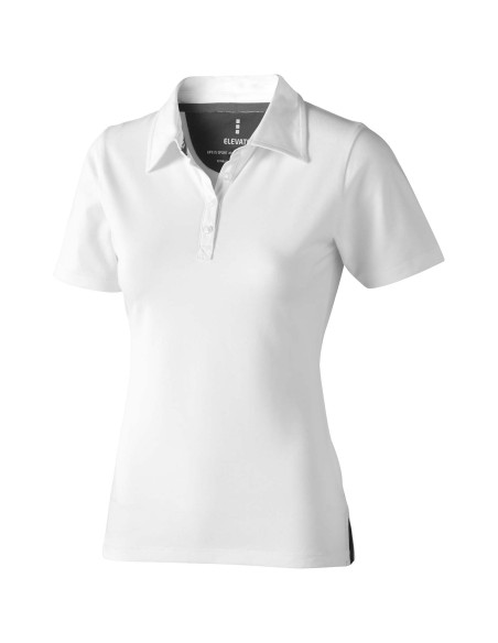 Polo de manga corta elástico para mujer Personalizado 638085