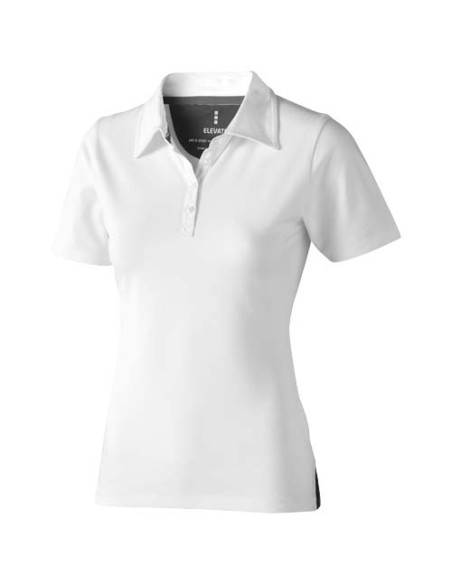 Polo de manga corta elástico para mujer Personalizado 638085