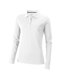 Polo de Manga Larga en Piqué de Algodón de 180 g/m² | Goodie
