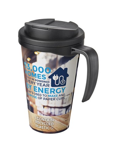 Brite-Americano® Taza de 350 ml con tapa...