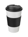 Americano® vaso 350 ml con agarre y tapa antigoteo Personalizado 6210696 - Imagen 1