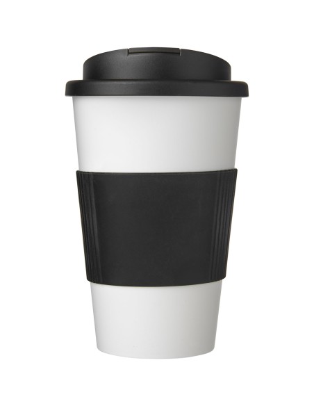 Americano® vaso 350 ml con agarre y tapa antigoteo Personalizado 6210696