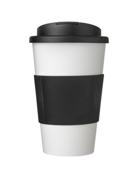 Americano® vaso 350 ml con agarre y tapa antigoteo Personalizado 6210696
