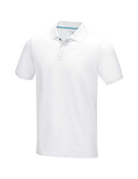 Polo orgánico de manga corta para hombre Personalizado 637508