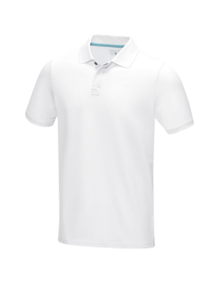 Polo orgánico de manga corta para hombre Personalizado 637508