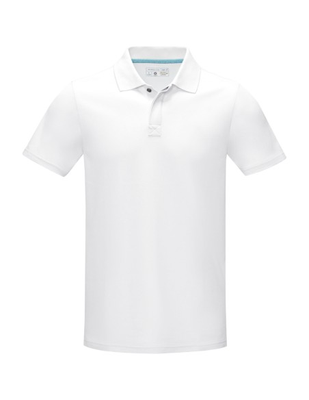 Polo orgánico de manga corta para hombre Personalizado 637508