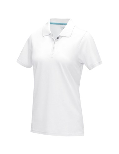 Polo orgánico de manga corta para mujer Personalizado 637509