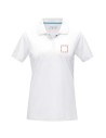Polo orgánico de manga corta para mujer Personalizado 637509 - Imagen 6