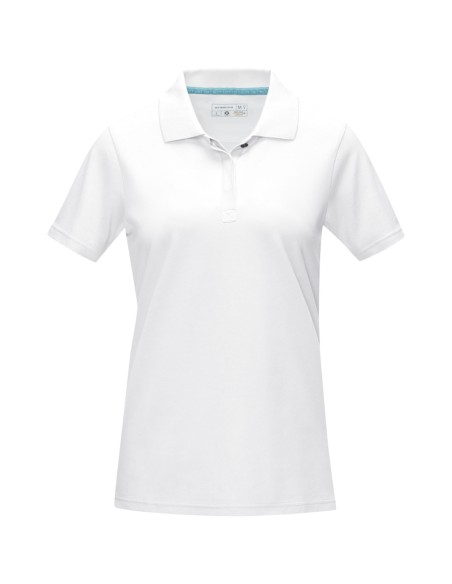 Polo orgánico de manga corta para mujer Personalizado 637509