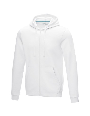Sudadera con capucha y cremallera completa de orgánico para hombre Personalizada 637510