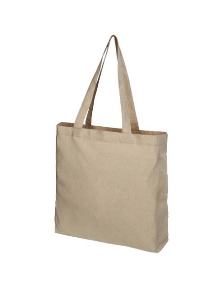 Bolsa Tote de algodón reciclado de 210 g/m² con refuerzos Personalizado 6120537