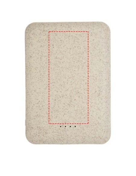 Batería externa de 5000 mAh de paja de trigo Personalizado 6124137