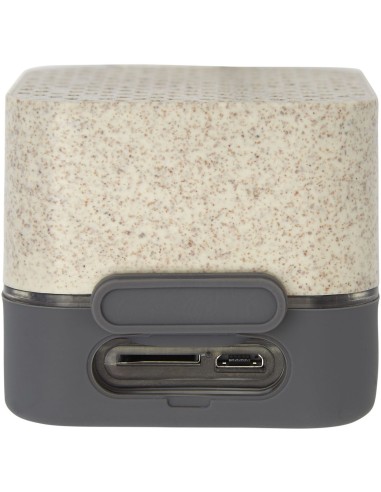 Altavoz Bluetooth® de paja de trigo...