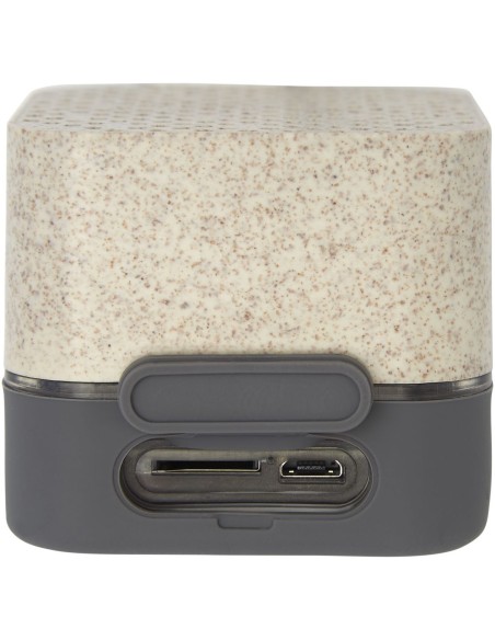 Altavoz Bluetooth® de paja de trigo Personalizado 6124139