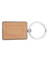 Llavero rectangular de madera de haya Personalizada 6118124 - Imagen 5