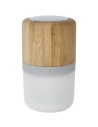 Altavoz de bambú con Bluetooth® y luz Personalizado 6124151 - Imagen 3