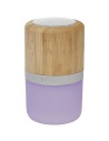 Altavoz de bambú con Bluetooth® y luz Personalizado 6124151 - Imagen 4