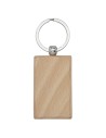Llavero rectangular de madera de haya Personalizada 6118122 - Imagen 2