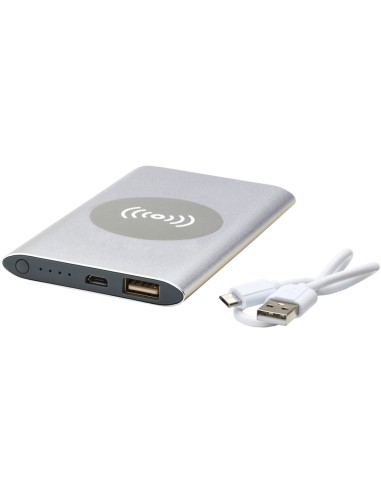 Batería externa inalámbrica de 4000 mAh...