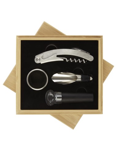 Juego de vino de cuatro piezas Personalizado...