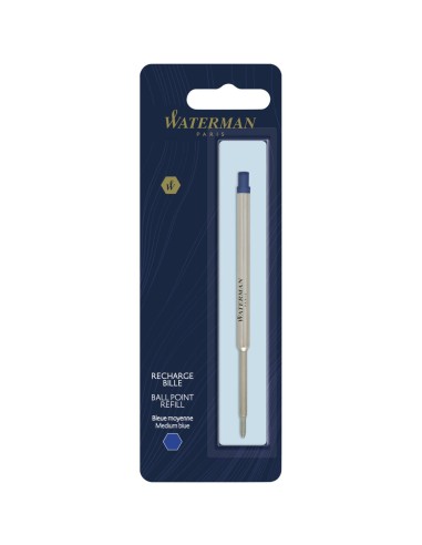 Waterman recambio de bolígrafo (tinta azul) Personalizado 6420005