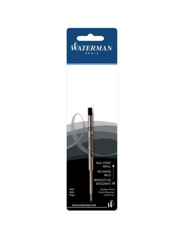 Waterman recambio de bolígrafo (tinta negra) Personalizado 6420006