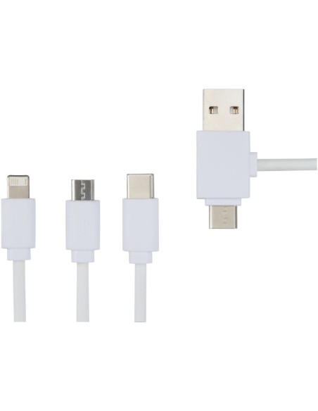 Cable de carga 5 en 1 con aditivo antibacteriano Personalizado 6124184