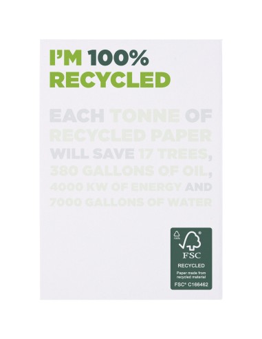 Libreta A7 de papel reciclado Personalizado 621283