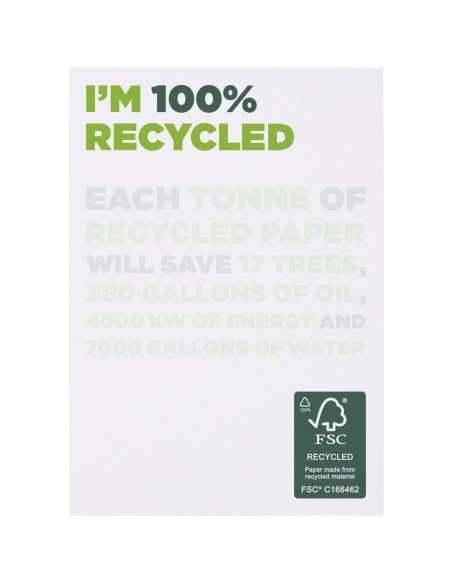 Libreta A7 de papel reciclado Personalizado 621283