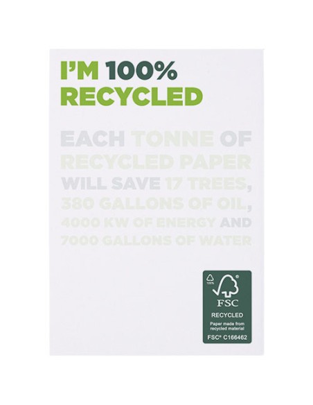 Libreta A7 de papel reciclado Personalizado 621283
