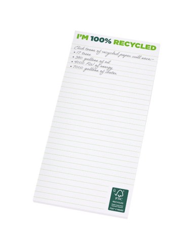Libreta 1/3 A4 de papel reciclado Personalizado 621284