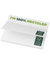 Bloc de notas adhesivas de papel reciclado de 100 x 75 mm Personalizada 621287 - Imagen 6