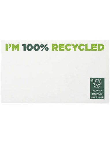 Bloc de notas adhesivas de papel reciclado de...