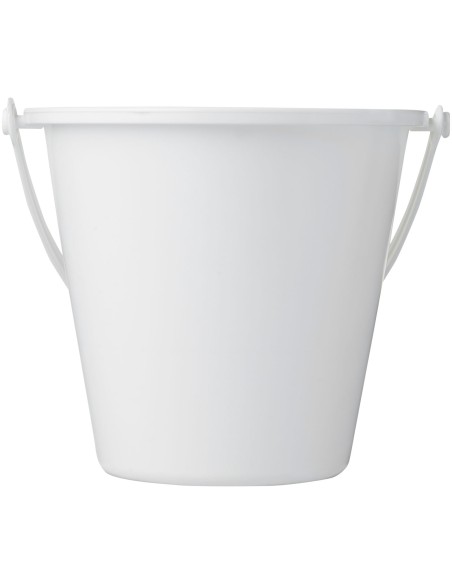 Cubo y pala de playa de plástico reciclado Personalizado 6210241