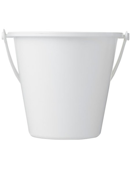 Cubo y pala de playa de plástico reciclado Personalizado 6210241