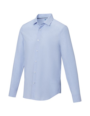 Camisa orgánica de manga larga para hombre...