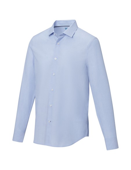 Camisa orgánica de manga larga para hombre Personalizado 637524